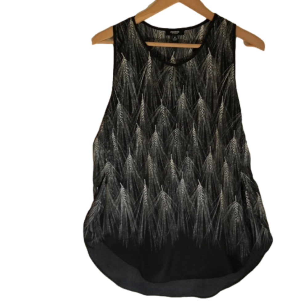 Lovely Sleeveless Blouse Wheat 🌾 Pattern Medium